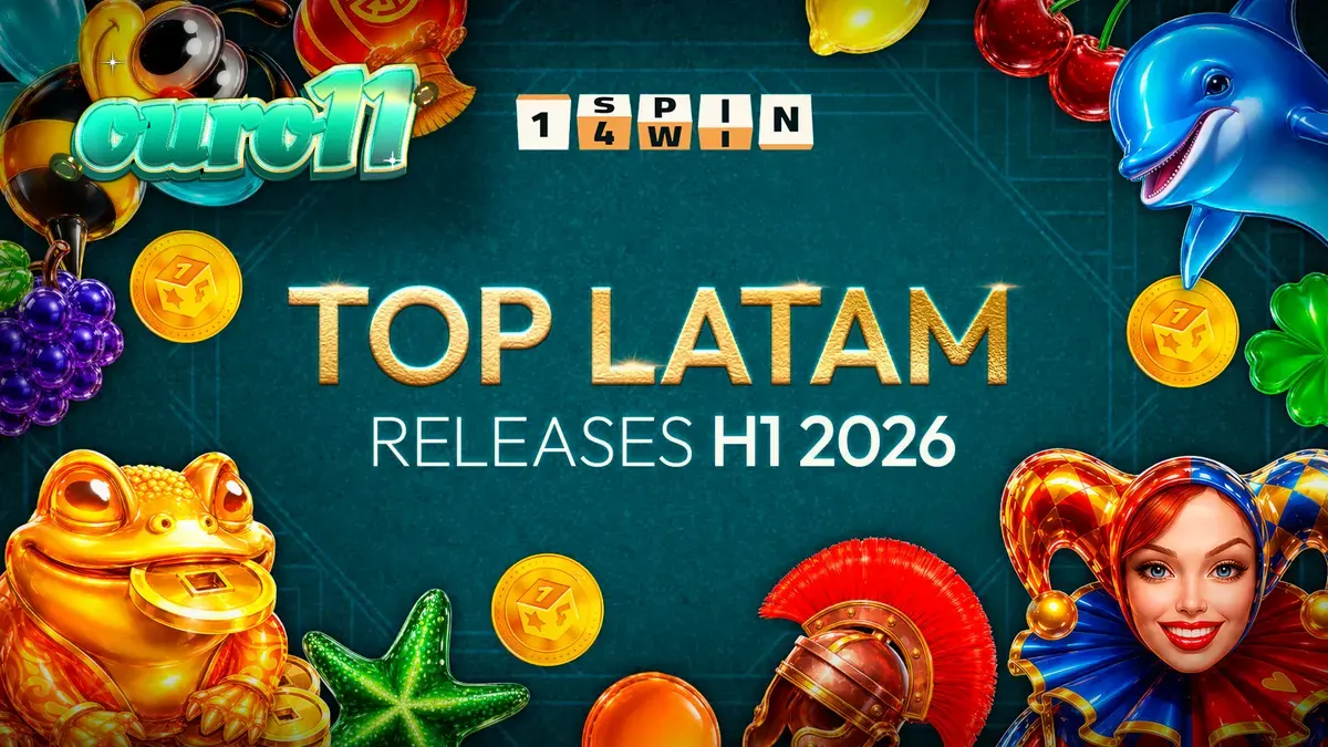 Interface vibrante de um slot clássico com símbolos de frutas e elementos modernos